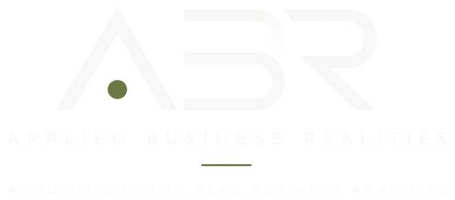 ABR, Applied Business Realities. AI solutions for real business realities